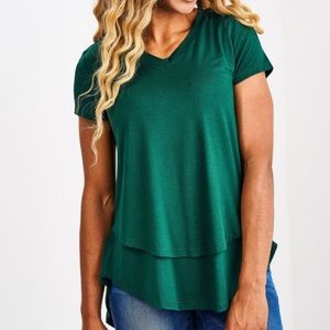 Latched Mama Emerald Nursing Tee